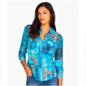 Johnny Was Cara Western Shirt